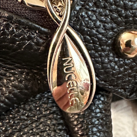 Nucelle Black Leather Women's Bag - Picture 4 of 7